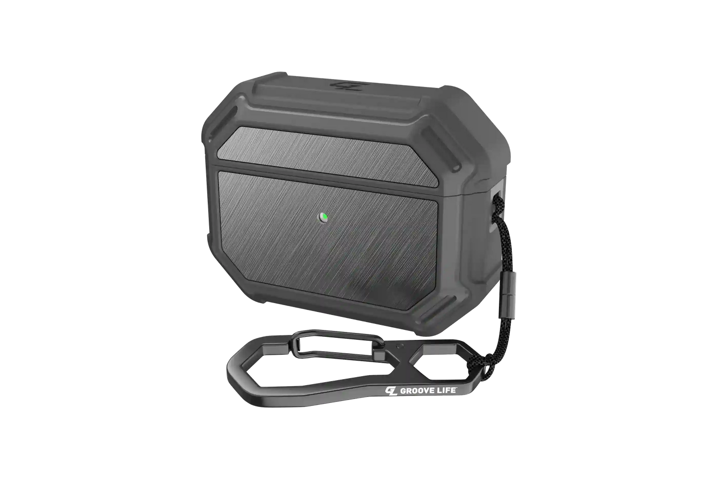 Groove Case Gun Metal/Gun Metal Aluminum for AirPods Pro