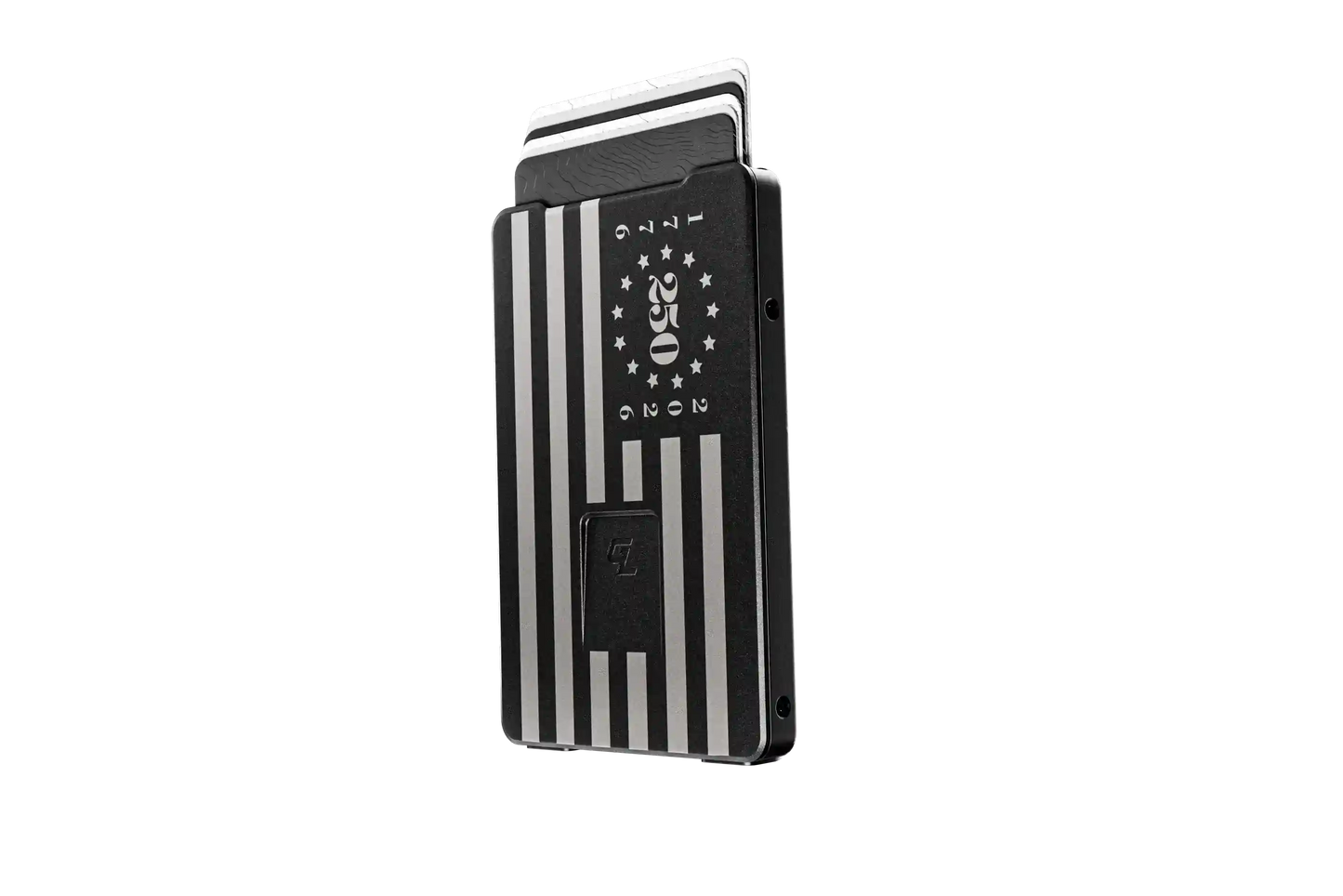 Groove Wallet® - Midnight Black 250th Flag