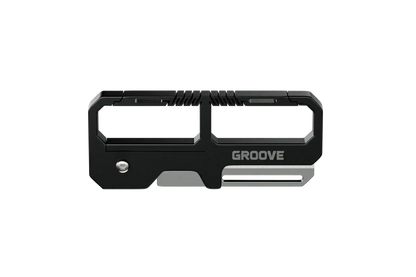 Groove® Carabiner Knife - Black