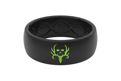 Bone Collector Midnight Black Ring