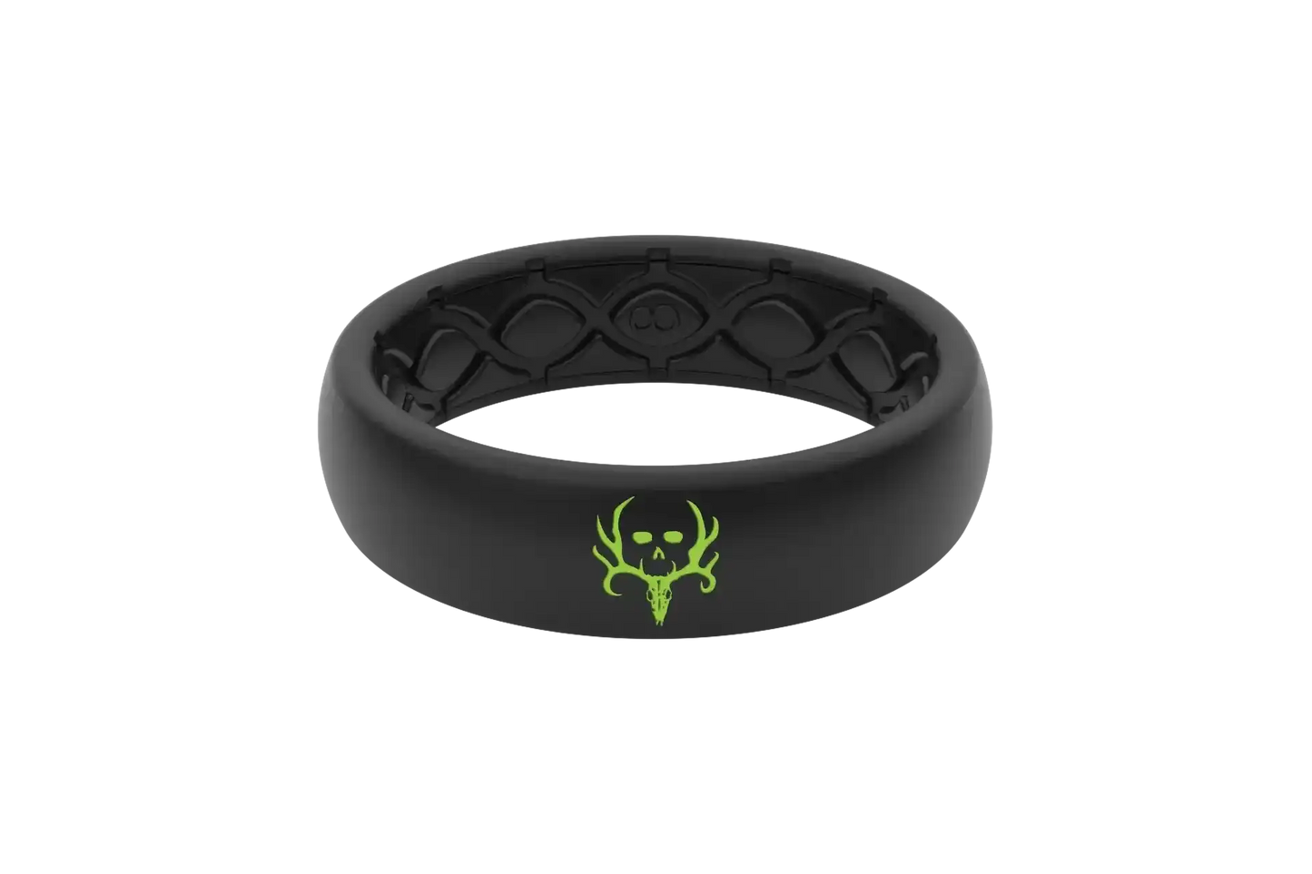 Bone Collector Midnight Black Thin Ring