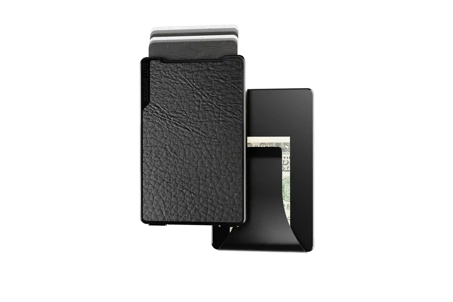 Groove Wallet® Leather - Black