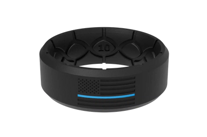 Edge Hero - Protector Black/Blue Line Ring