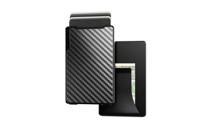 Groove Wallet® Carbon Fiber - Midnight Black