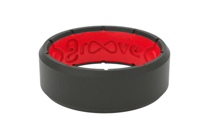 Edge Black & Red Ring