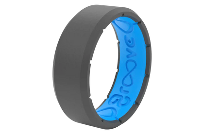 Edge Deep Stone Grey Ring