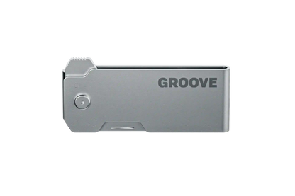 Groove® Money Clip Knife - Silver