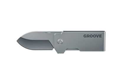 Groove® Money Clip Knife - Silver