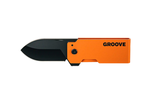 Groove® Money Clip Knife - Orange
