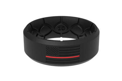 Edge Hero - Protector Black/Red Line Ring