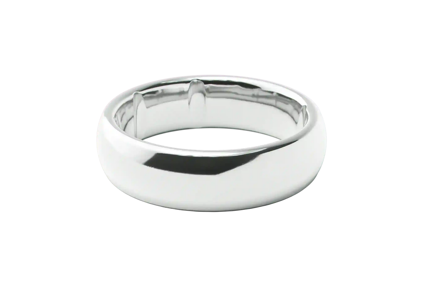 Groove Ring® Tungsten 6mm - Platinum