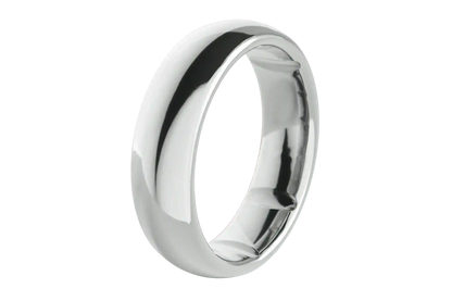 Groove Ring® Tungsten 6mm - Platinum