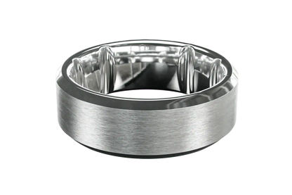 Groove Ring® Tungsten - Platinum