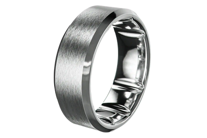 Groove Ring® Tungsten - Platinum
