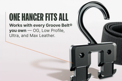 Groove Belt® Hanger