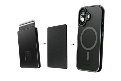 Groove Wallet® with MagSafe Plate - Midnight Black