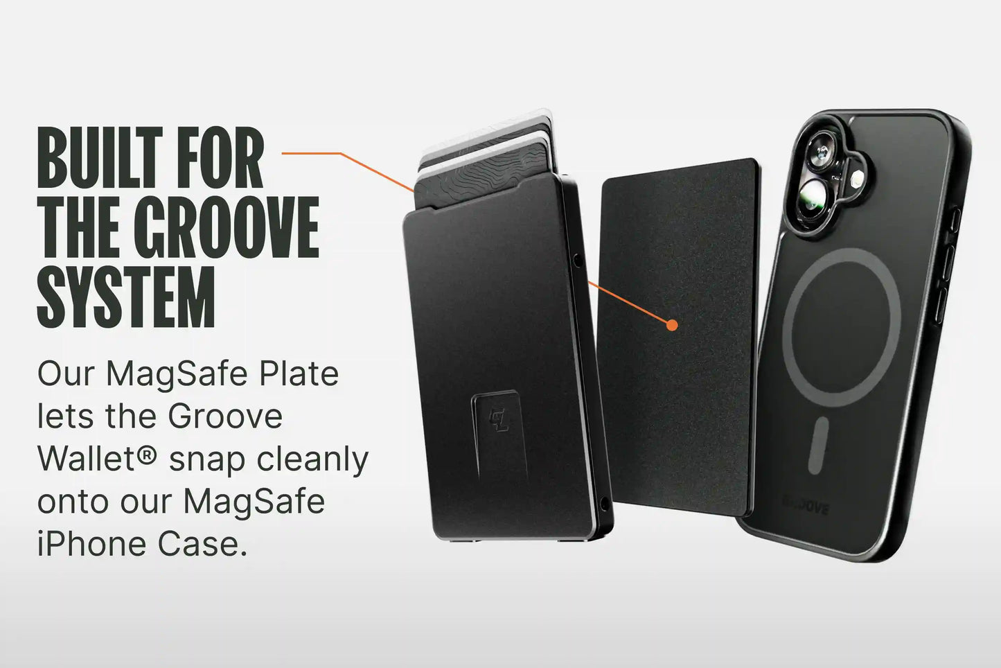 Groove Wallet MagSafe Plate