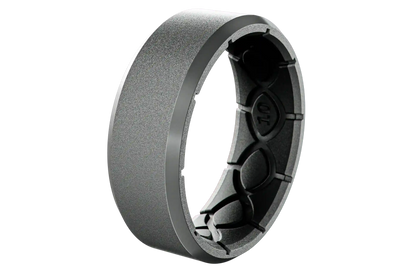 Zeus Edge Deep Stone Grey Ring