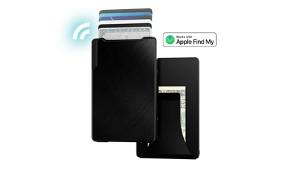 Groove Smart Wallet Trace - Midnight Black